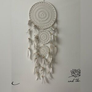 Dream catcher white